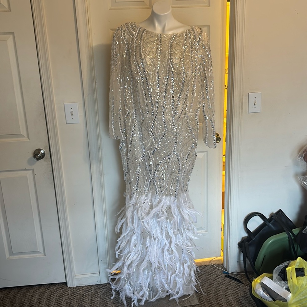 Beautiful wedding gown